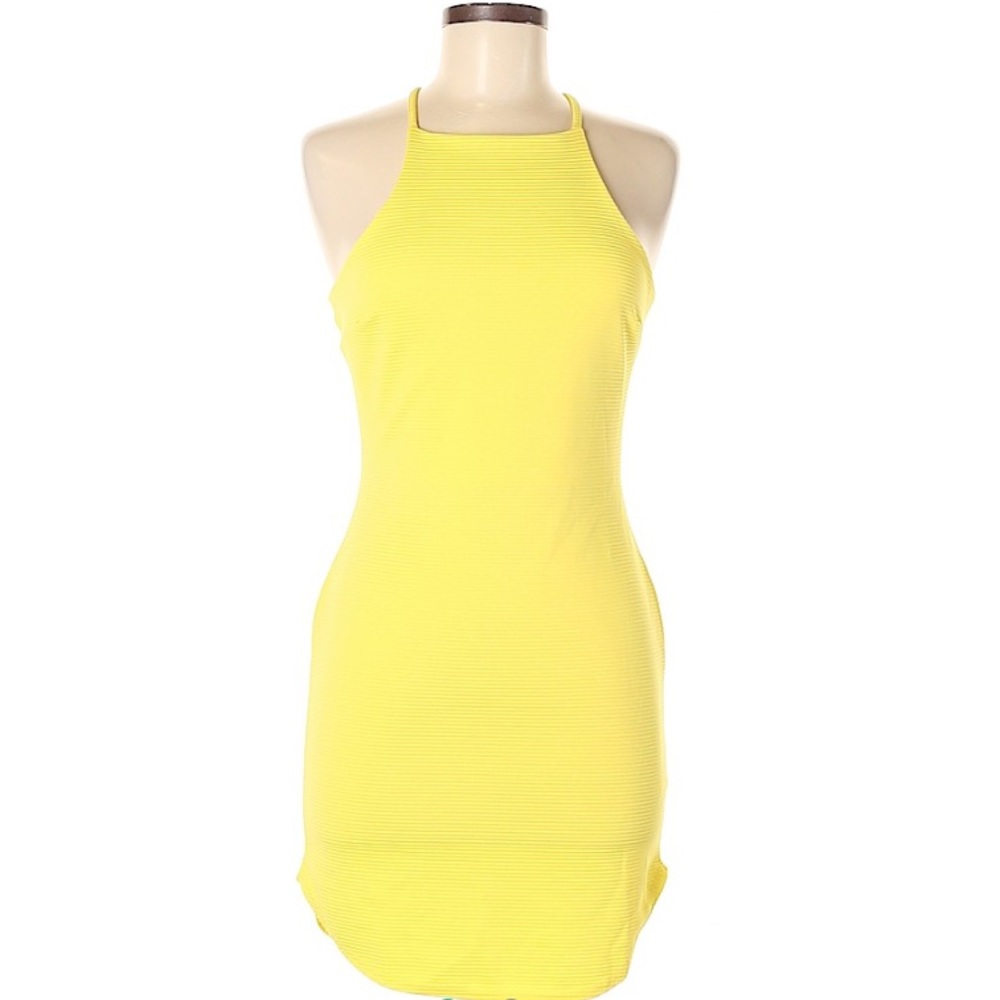 ☀️Boohoo Boutique | Yellow Tank Dress